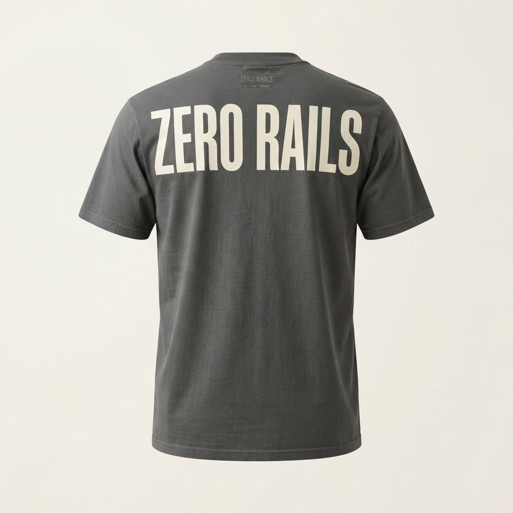 Double Clear Backline — back view